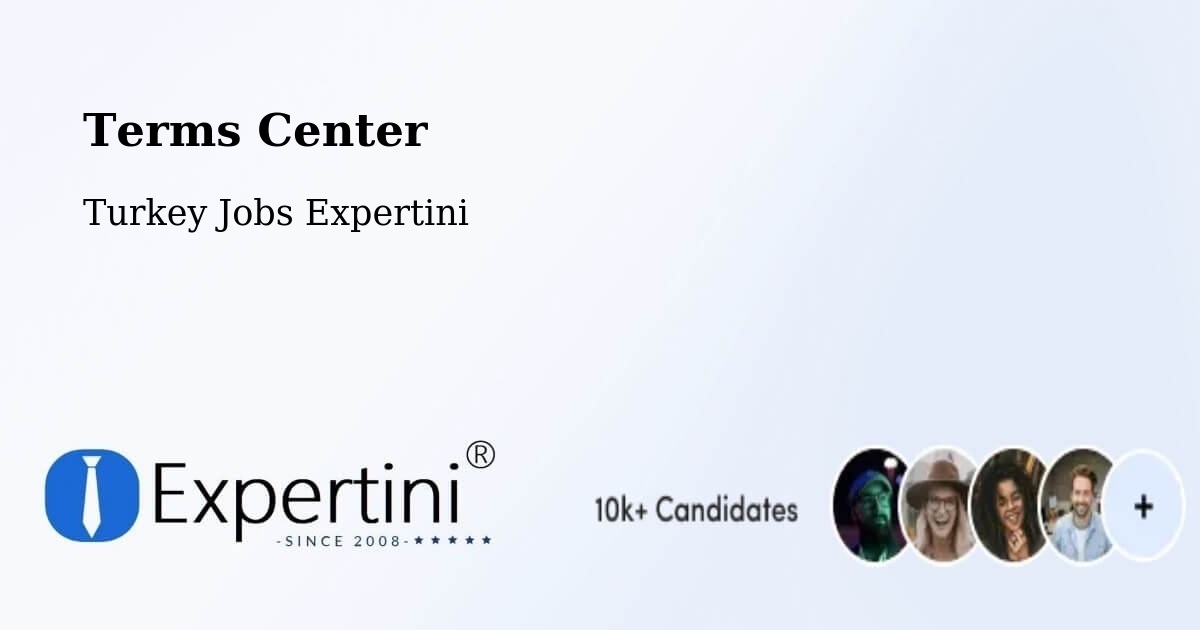 Terms of Service – Atakum - Turkey Jobs Expertini